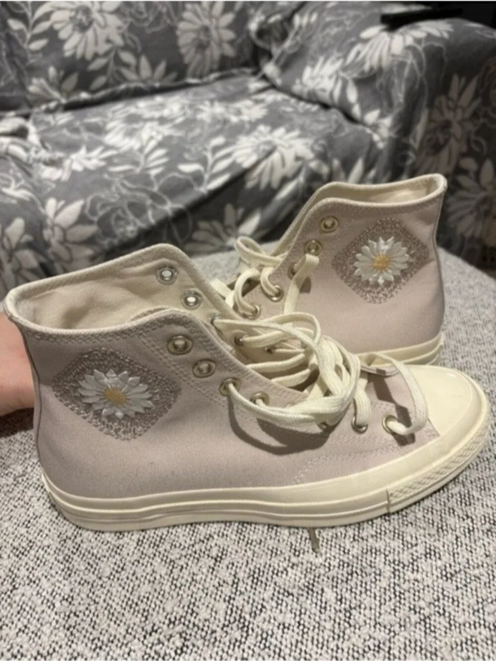 Converse Chuck 70 High 'Festival Florals' shoes - Picture 1 of 8